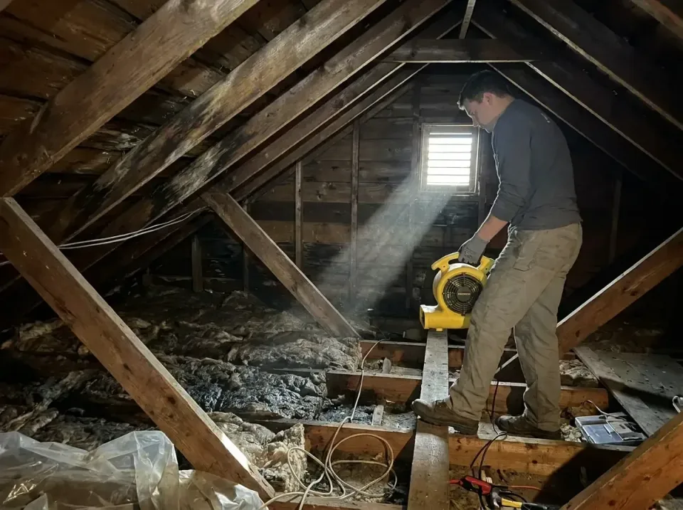 attic-water-damage-drying-proc-007 — frequently asked questions, Emergency Water Extraction & 24/7 Flood Response in Cumberl…